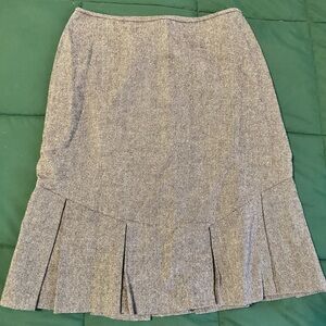 George Women's Gray/Brown A-Line Skirt